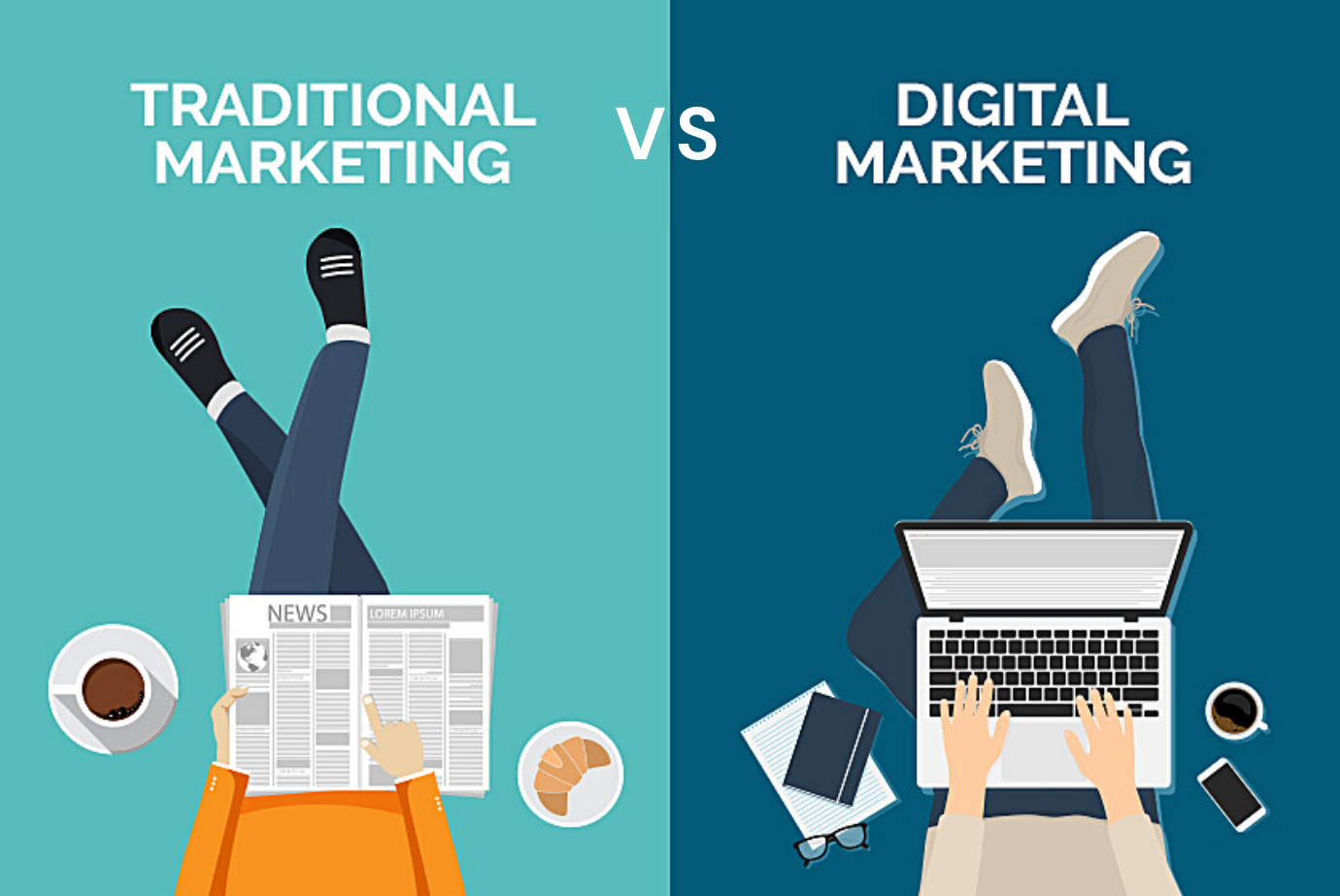 Marketing Tradicional Vs Marketing Digital Diferencias Y Ejemplos 